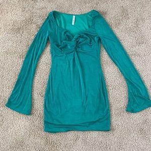 green LUCY IN THE SKY dresss